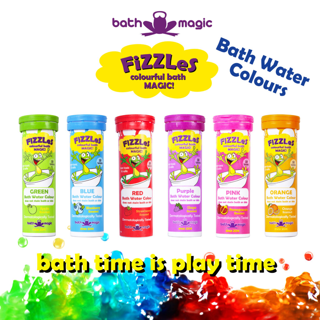 FiZZLeS Bath Water Colours