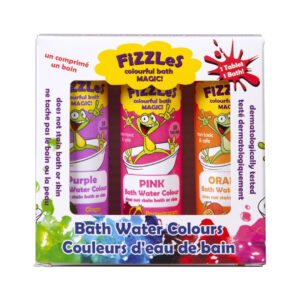 Make bathing fun for kids with fun and educational bath water colours