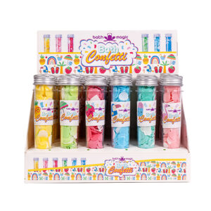 Transform your daily bath routine into a vibrant and playful experience with our colorful bath soap paper confetti!